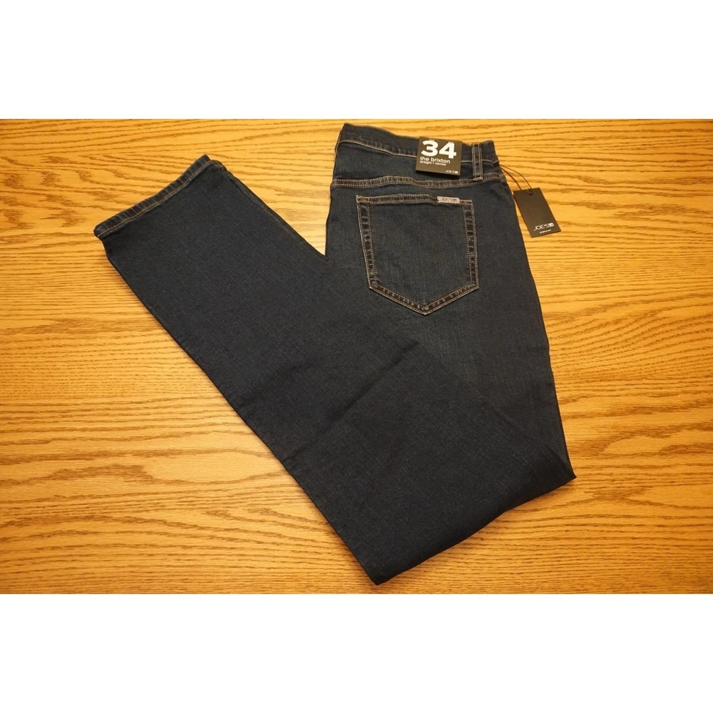 NWT MEN'S JOE'S JEANS  The Brixton Straight Narrow Knox Dark Blue W38/L33 - Picture 2 of 3
